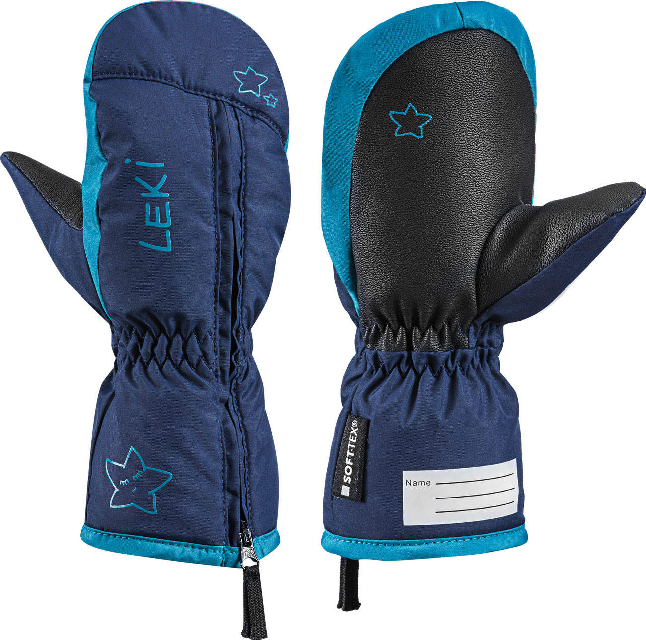 Leki Little Snow Mitt - navy/sky Velikost: 3
