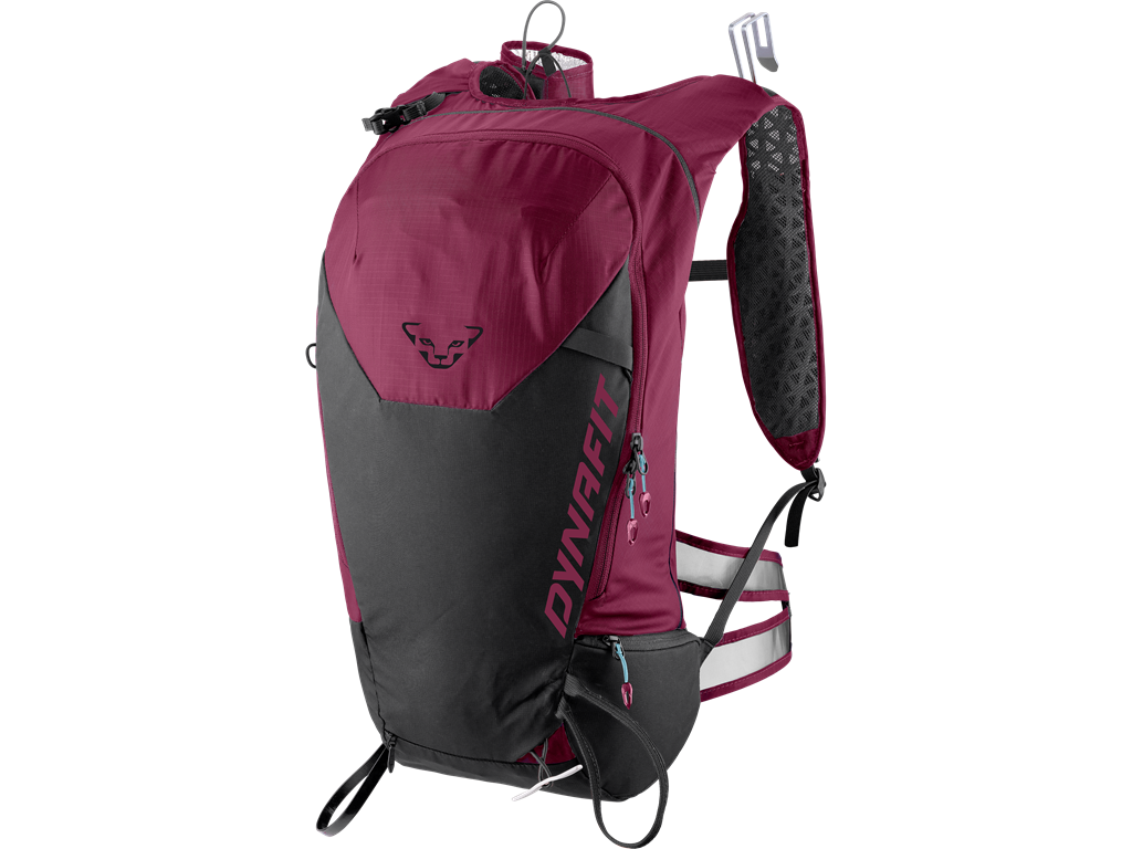 Dynafit Speed 25+3 Backpack beet red black out