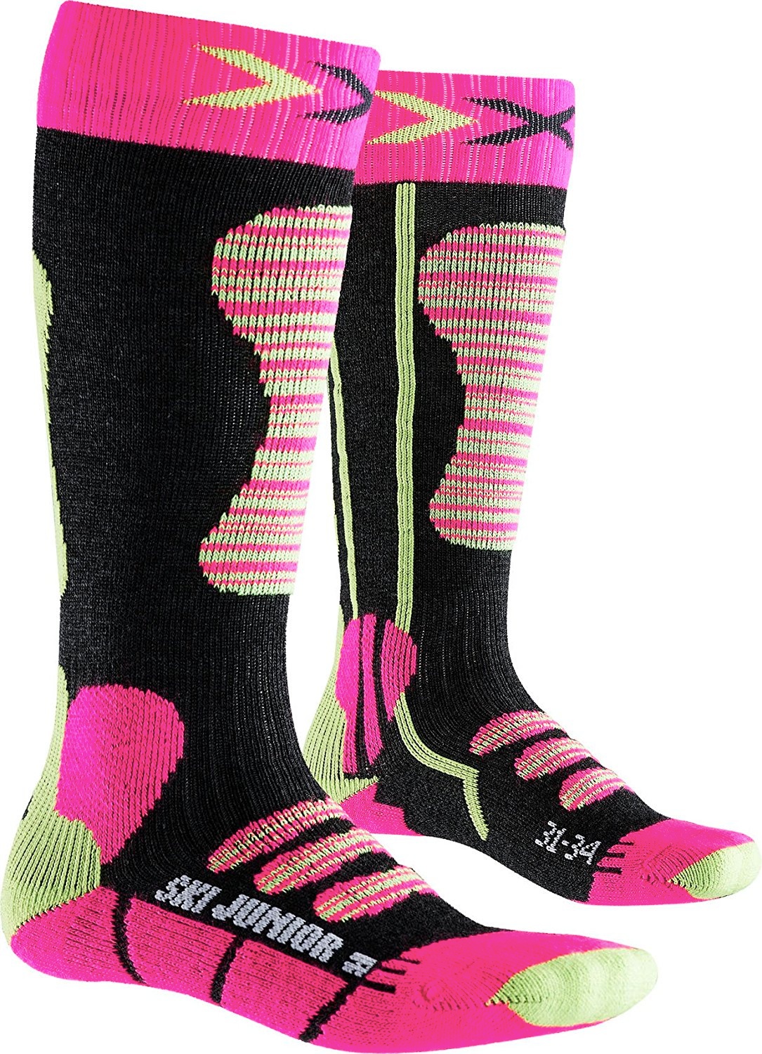 x - bionic X-Socks Ski junior Fuchsia/Yellow Ponožky: 31-34