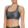 Kompresní podprsenka Under Armour Mid Crossback Printed Bra