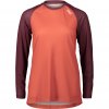 poc womens mtb pure long sleeve jersey 8404 propylene red agate red 1 1063990