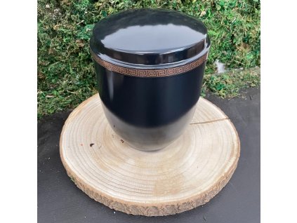 Ebenová Hliníková Urna