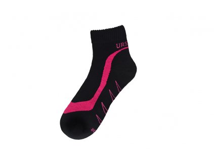 Ponožky se stříbrem sportovní růžové