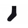 Bavlněné ponožky se stříbrem černé
