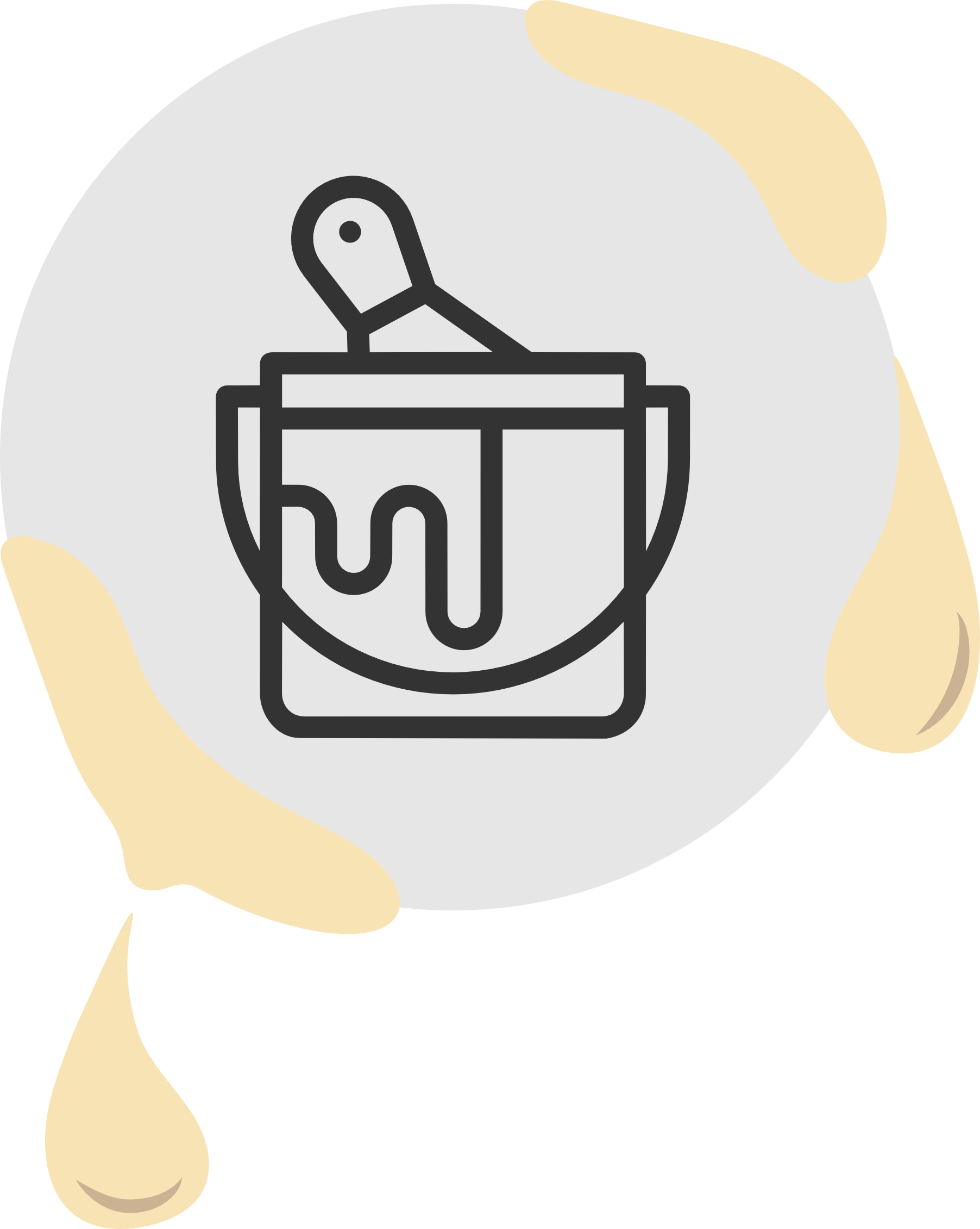 Přilepení podkladu