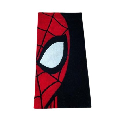 Logo Design Tufted Rug Custom Rug Fluffy Soft Handmade Rug Housewarming Gifts Handmade Gift Spidey Rug removebg preview