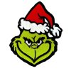 Grinch (Rozměr 50 x 50 cm)