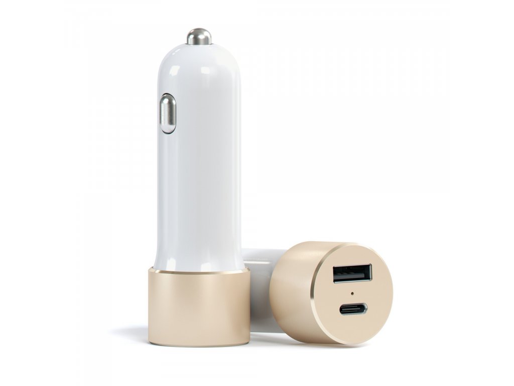 satechi typec car charger gold 1