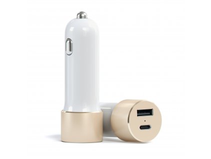 satechi typec car charger gold 1