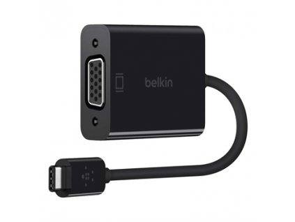 BELKIN VGA - USB-C adaptér, černý