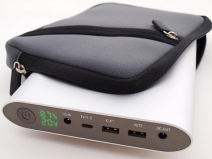 VIKING, Notebook powerbank Smartech QC3.0 II 40000mAh, Šedá