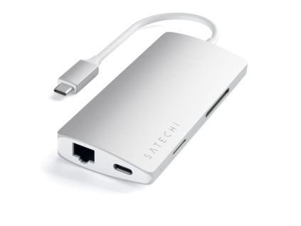 SATECHI typeC expansion shell silver 2
