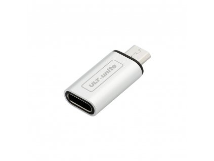 Micro USB to USB-C redukce, OTG, stříbrná