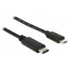 Delock Kabel USB Type-C 2.0 samec > USB 2.0 Typ Micro-B samec 0,5 m černý