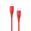 USB C lightning red