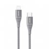 USB C lightning gray