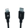Adam Elements PeAk II C120B USB-C Lightning kabel, 1.2 m, černý