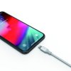 Adam Elements PeAk II C120B USB-C Lightning kabel, 1.2 m, stříbrný