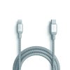 Adam Elements PeAk II C120B USB-C Lightning kabel, 1.2 m, stříbrný