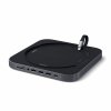 type c aluminum stand hub for mac mini usb hubs satechi 905363