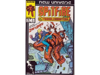 Spitfire and the Troubleshooters #5 (Marvel)
