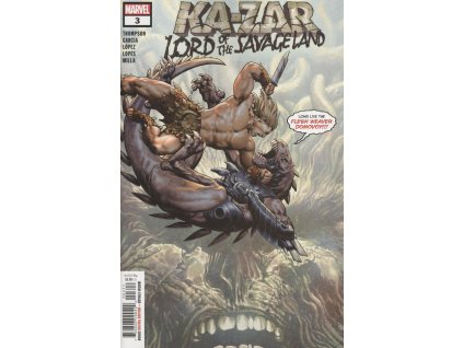 Ka-Zar Lord of the Savage Land #3 (Marvel)