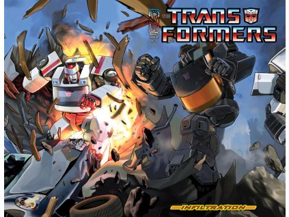 the transformers: Infiltration #2 (IDW)