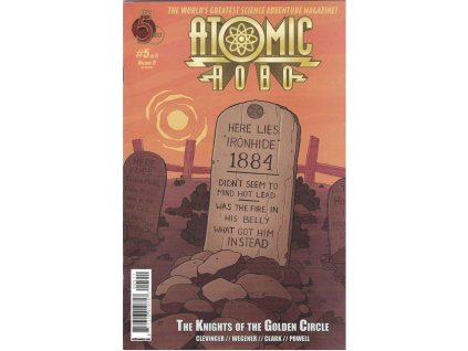Atomic Robo and the Knights of the Golden Circle #5 (Red 5 Comics)
