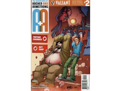 A&A: The Adventures of Archer & Armstrong #2 (Valiant Entertainment)