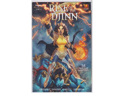 Rise of the Djinn #3 (Zenescope)