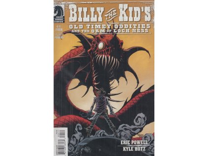 Billy the Kid's Old Timey Oddities and the Orm of Loch Ness #4 (Dark Horse)