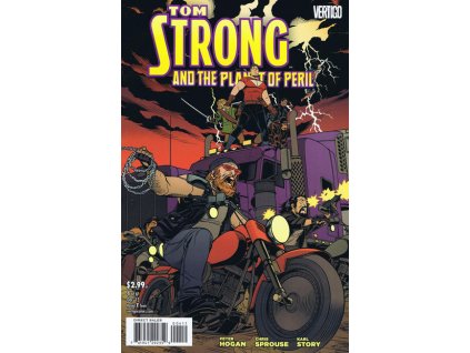 Tom Strong and the Planet of Peril #4 (Vertigo)