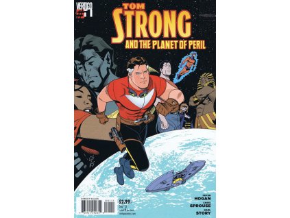 Tom Strong and the Planet of Peril #1 (Vertigo)