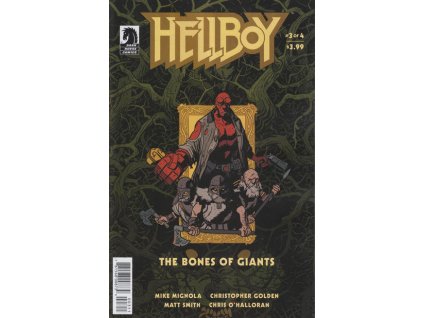 Hellboy: The Bones of Giants #3 (Dark Horse)