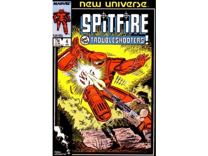 Spitfire and the Troubleshooters #4 (Marvel)
