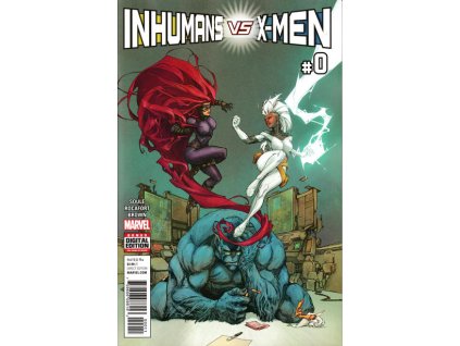 Inhumans vs X-Men #0 (Marvel)