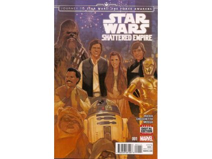 Journey to Star Wars: The Force Awakens - Shattered Empire #1 (Marvel)