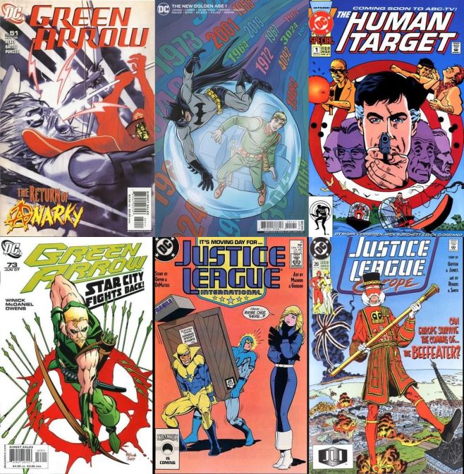 @dccomics update: Silencer, Terrifics, Monolith, Justice League of America, Gunfire, Superman, Supermen, Green Arrow,...