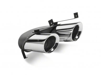 77 3 quad exhaust tips for mp concepts gt350 style rear diffuser mustang 15 17 gt premium ecoboost premium