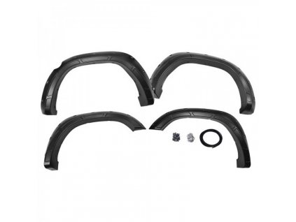 front and rear fender flares rough country defender