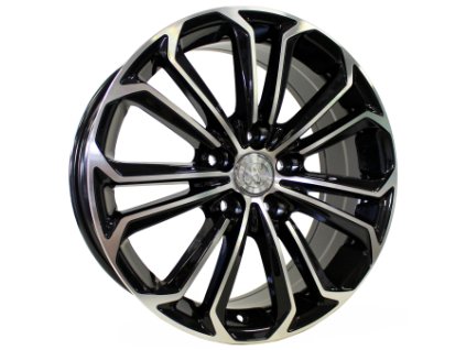Disk BK667, černá + leštění 17x7 5x114.3 ET45