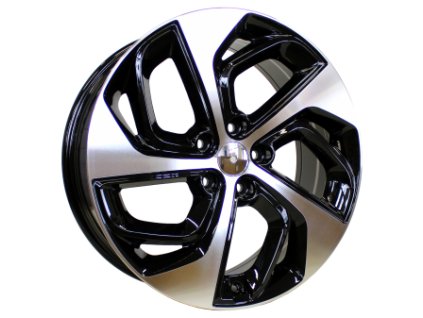 Disk B1278, černá + leštění 17x7 5x114.3 ET45