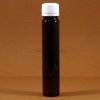 Plastová fľaška tmavohnedá s uzáverom 25 ml