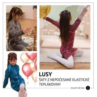 LUSY – Šaty, které šije táta! 👨‍🍼✂️ Trochu křivé švy? Záměr. Velké kapsy? Nutnost! Nešité s dokonalostí, ale s nadšením,...