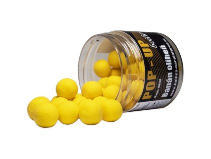 carp inferno pop up boilies 150 ml 16 mm banan olihen