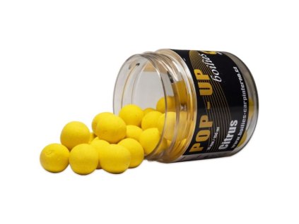 carp inferno pop up boilies 150 ml 16 mm citrus