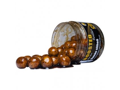 carp inferno boosted boilies nutra line 300 ml 20 mm banan olihen