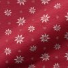dekoracni latka jacquard double face landhaus edelweiss dark red