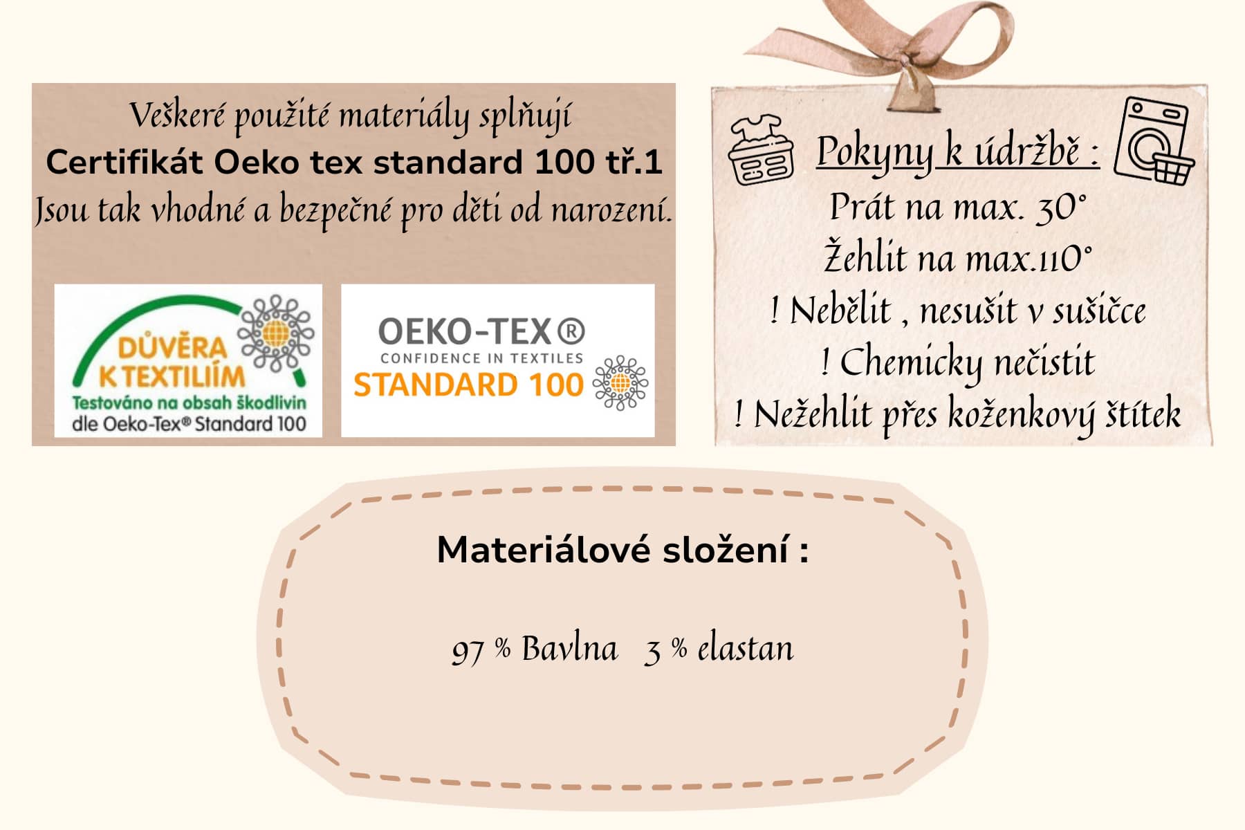 freecompress-štítek 97 elastan+koženka