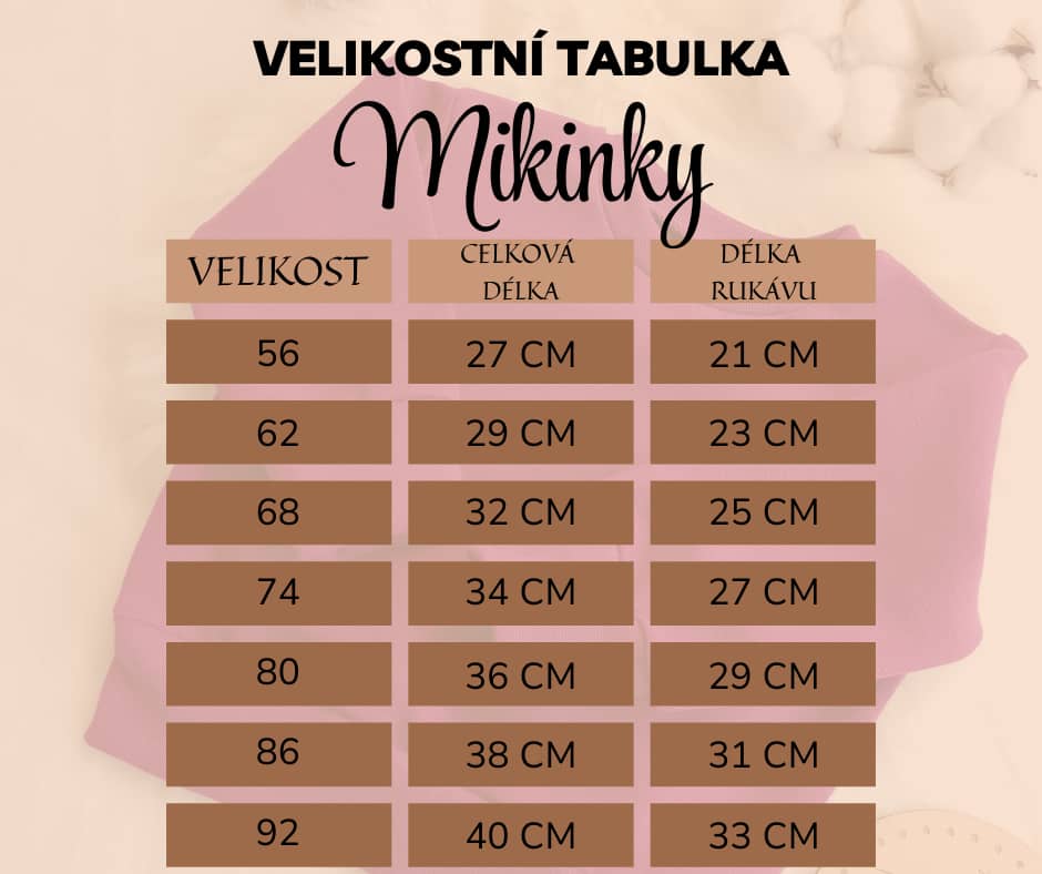 freecompress-Velikostní tabulka Mikinky (1)
